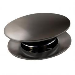 HSK Pop-Up Verschluss Gunmetal gebürstet 