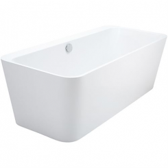 Tiber Fine 180 F mit Schürze, freistehende Badewanne weiß 180x80x46/60 cm 