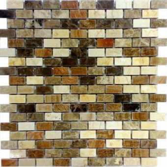 Natursteinmosaik A118-3P poliert brick 