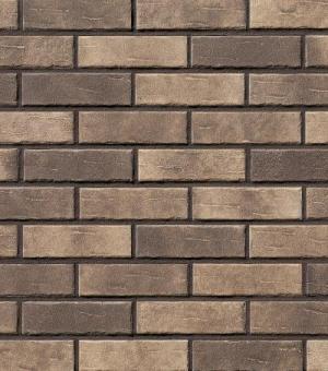 Röben Klinkerriemchen AARHUS Silber-Schwarz | 240 x 14 x 71 mm