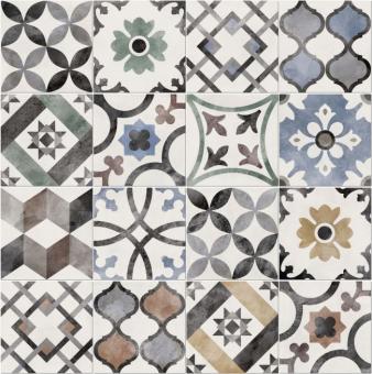 ABK PLAY CLASSIC Fliese 20x20 | Mix Multicolor