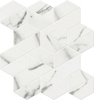 ABK SENSI WIDE MOSAICO ENIGMA Mosaik 30x34 | Statuario Ultra