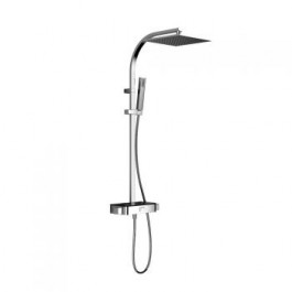 HSK Shower-Set AQUASWITCH RS 500 THERMOSTAT Glasfarbe weiss
