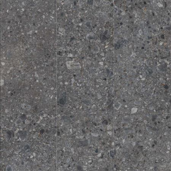 Ariana Ceramica FUTURA LAPPATA (poliert) Fliese Antracite | 60 x 60 cm