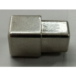 Quadech Profil Ecke Vollmaterial Edelstahl Eckstücke natur | 10 mm