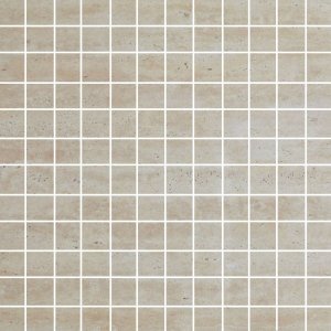 Casalgrande MARMOKER MOSAICO Mosaik 29,5x29,5 | Travertino Miele | Naturale