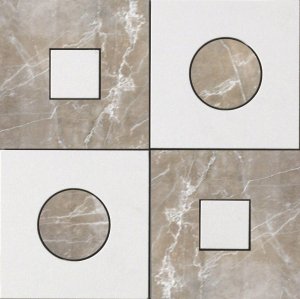 Casalgrande MARMOKER QUADROTTE Dekor 29,5x29,5 | C Canova Pulpis Tortora