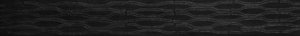 Casalgrande METALWOOD FASCIA Wand-Dekor 10x60 | Carbonio