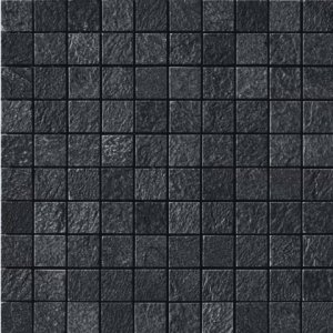 Casalgrande MINERAL CHROM MOSAICO 3X3 Mosaik 30x30 | Black | Naturale