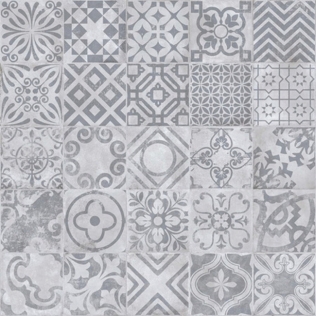 Casalgrande OPUS Fliese 20x20 | Cementina Grigia Mix
