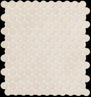 FAP COLOR NOW MOSAICO ROUND Wand-Mosaik 29,5x32,5 | Beige