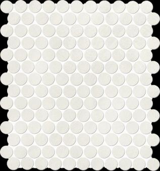FAP COLOR NOW MOSAICO ROUND Wand-Mosaik 29,5x32,5 | Ghiaccio
