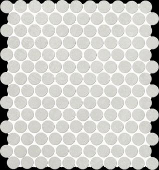 FAP COLOR NOW MOSAICO ROUND Wand-Mosaik 29,5x32,5 | Perla