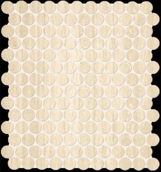 FAP ROMA MOSAICO ROUND Mosaik 29,5x32,5 | Travertino