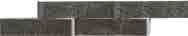 Gazzini SLIDE BORDURA WAVE Wand-Mosaik 7x30 | Black