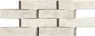 Gazzini SLIDE BORDURA WAVE Wand-Mosaik 14x30 | White