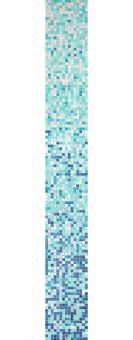 Bisazza Mosaico SFUMATURE 20mm 32.2x258.8cm Gladiolo