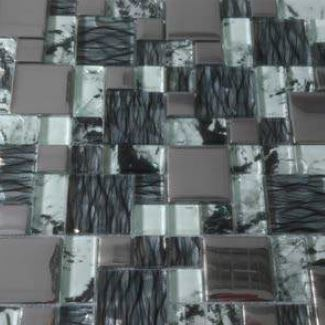 Glas-Metall-Mosaik AE31 