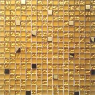 Glas-Metall-Mosaik Gold Mix SG102 