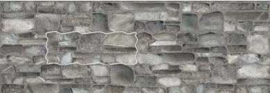 Novabell Brickup OldWall 16x42cm Grey