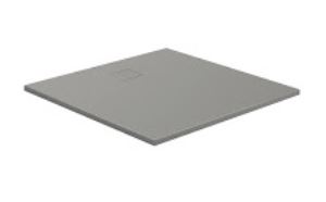 HSK MARMOR-POLYMER-DUSCHWANNE, STEINOPTIK QUADRAT Anthrazit mit AntiSlip-Beschichtung | 100x100cm