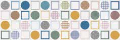 Imola PLAY 1 / 2 Wand-Dekor 20x60 | Mix 2