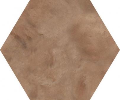 Marca Corona TERRA ESAGONA Fliese 25x21,6 | Rosso