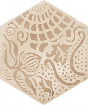 Marca Corona TERRA ESAGONA VERS. C Dekor 25x21,6 | Floreale