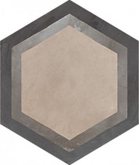 Marca Corona TERRA ESAGONA VERS. F Dekor 25x21,6 | Cornice