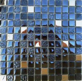 Glas-Metall-Mosaik QCJA0004-F Metallic Mix 