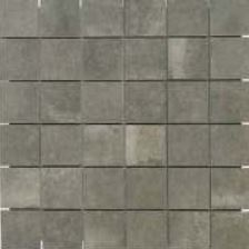 Ceracasa MOSAICO PORTO Ceniza | 5 x 5 cm auf Netz 30 x 30 cm