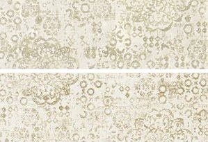Armonie PICCADILLY INSERTO RICAMO 10 x 30 cm Fliese Avorio | 10 x 30 cm