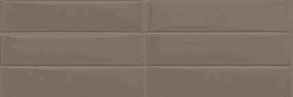 Sant Agostino ABITA RETTANGOLO Wand-Dekor 20x60 | Cacao | Bri