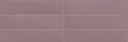 Sant Agostino ABITA RETTANGOLO Wand-Dekor 20x60 | Viola | Bri
