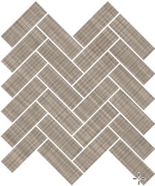 Sant Agostino TAILORART SPINA Mosaik 30x30 | Taupe