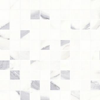 Sant Agostino THEMAR MOSAICO WALL Wand-Mosaik 25x25 | Statuario Venato
