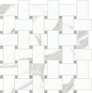 Sant Agostino THEMAR RETE Mosaik 30x30 | Statuario Venato