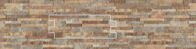 Novabell Brickup Ocean 16x40cm Travertino Mix