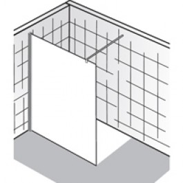 HSK Duschkabine WALK IN ATELIER - FRONTELEMENT 