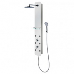 (0) AKTION!  HSK Duschpaneel SOFTCUBE Glass weiß 