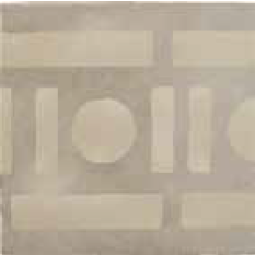 Arkadia Cemento Avorio Novocento Fascia Petali Grigio 20x20cm 