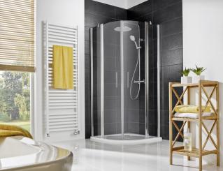 HSK Duschkabine FAVORIT NOVA RUNDDUSCHE 4-TEILIG 