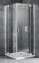 HSK Duschkabine K2 P, 2 DREHTÜREN AN NEBENTEILEN 