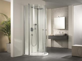 HSK Duschkabine EXKLUSIV RUNDDUSCHE HALBKREIS 