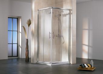 HSK Duschkabine FAVORIT GLEITTÜR ECKEINSTIEG 4-TEILIG 