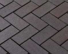 Schwarz, nuanciert 20x10x4,5cm Pflasterklinker 