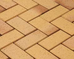 Gelb-Rot bunt, geflammt 20x10x4,5cm Pflasterklinker 