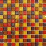 Glasmosaik SDA-805 Rot Mix 